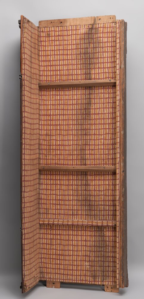 Turin, Galleria Sabauda, Wardrobe with sacristy, inv. 27 - before restoration