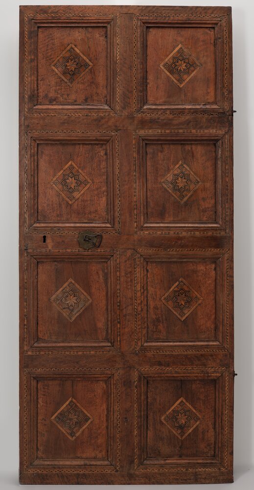 Turin, Galleria Sabauda, Wardrobe with sacristy, inv. 27 - during the restoration