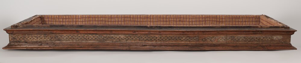 Turin, Galleria Sabauda, Wardrobe with sacristy, inv. 27 - during the restoration