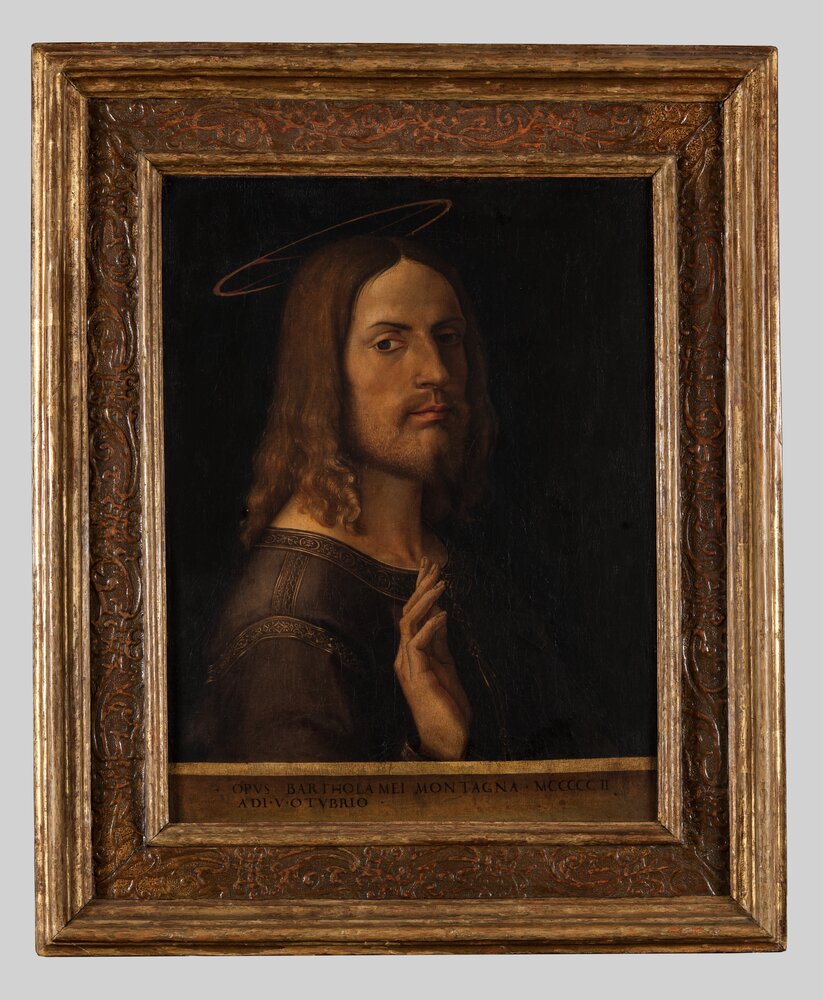 25mc16-TE-2014_Turin, Galleria Sabauda, B. Cincani (Mountain), Jesus Blessing, inv. 187