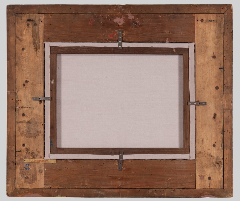 Turin, Galleria Sabauda, P. Neefs, Interior of the Catholic Church, inv. 319 - after restoration