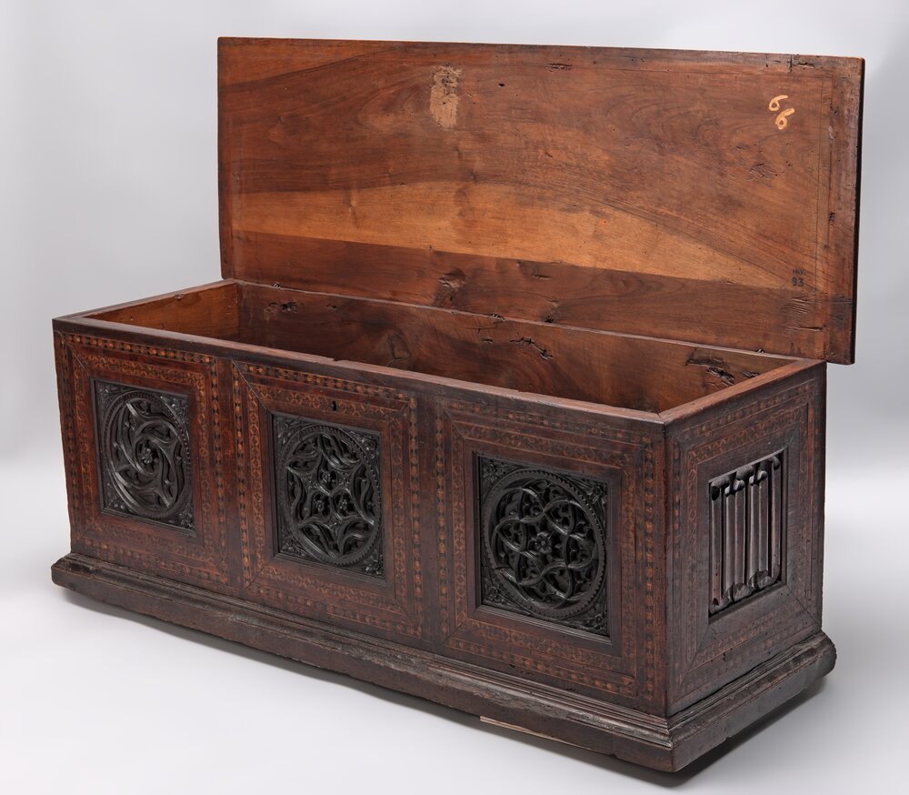 Turin, Galleria Sabauda, Forziere, inv. 93 - before restoration