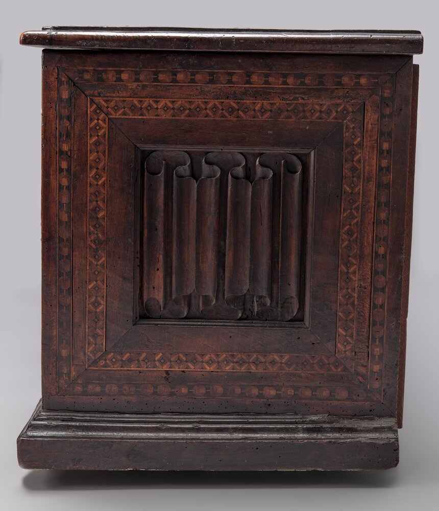 Turin, Galleria Sabauda, Forziere, inv. 93 - before restoration