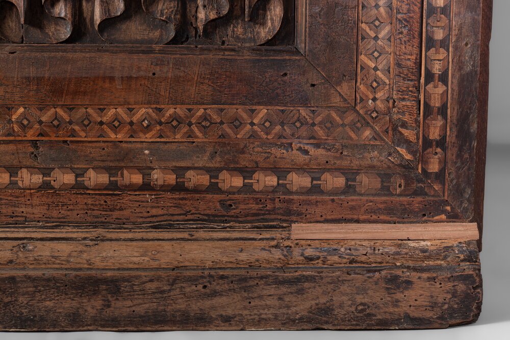 Turin, Galleria Sabauda, Forziere, inv. 93 - during the restoration