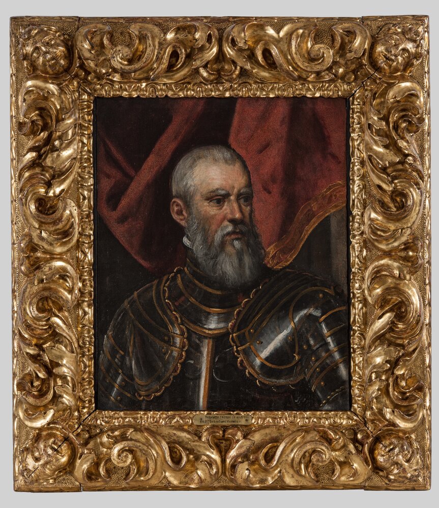 Torino, Galleria Sabauda, D. Robusti (Tintoretto), Ritratto di Sebastiano Venier, inv. 442 - dopo il restauro