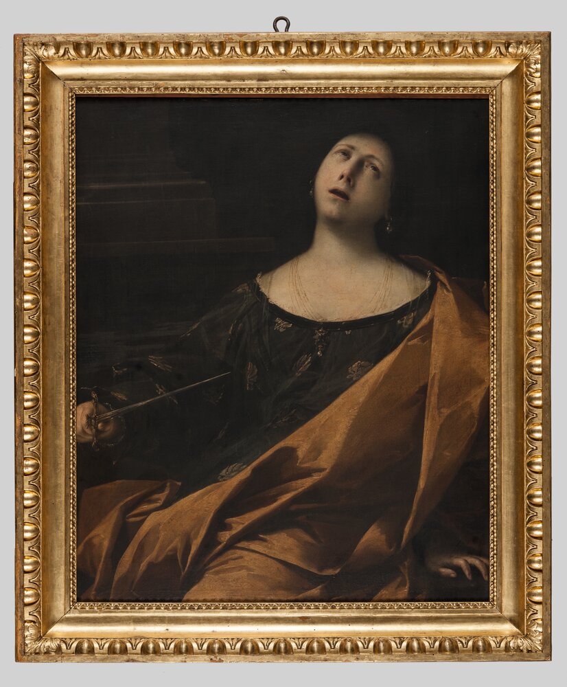 25mc27-TE-2014_Torino, Galleria Sabauda, F. Cairo, Morte di Lucrezia romana, inv. 378