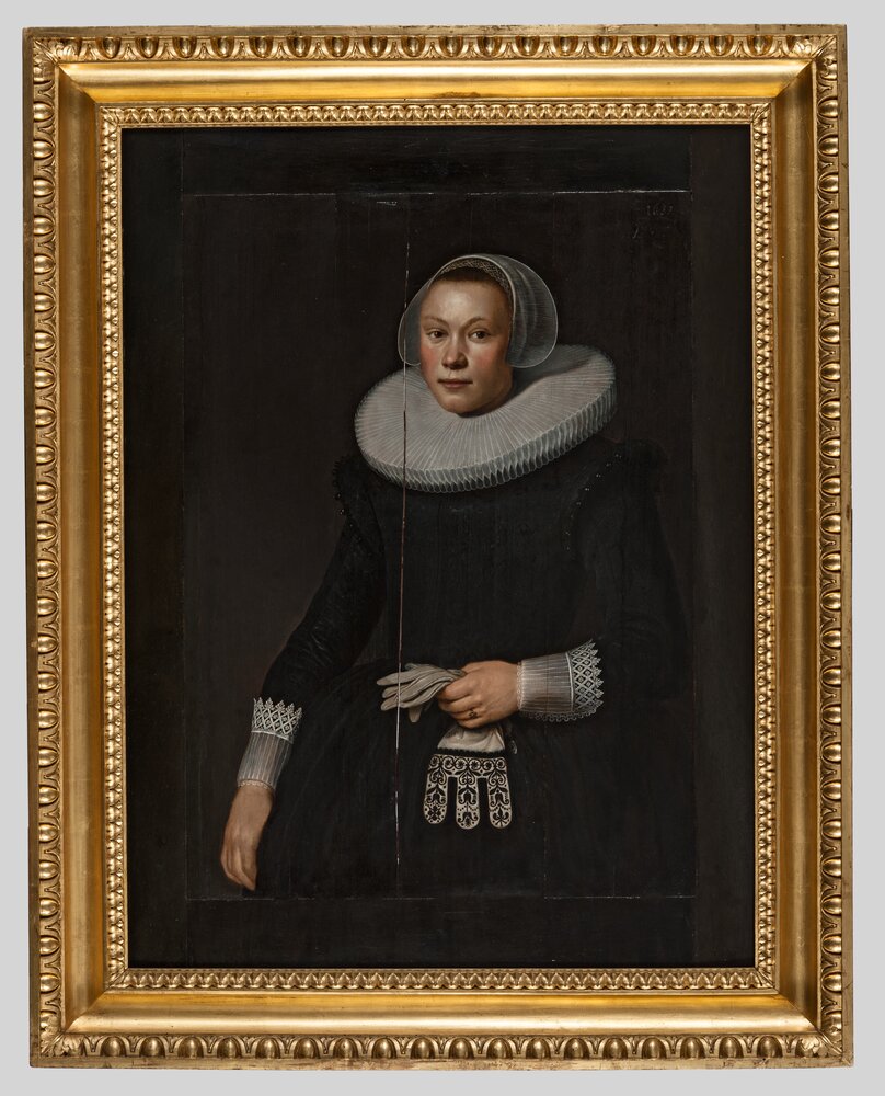 25mc23-TA-2014_Turin, Galleria Sabauda, J. Van Schooten, Portrait of a young woman, inv. 358