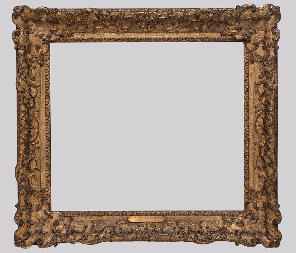 25mc03-AL-2014_Torino, Galleria Sabauda, J.  Van Ruisdael, Paesaggio campestre, inv. 60 - cornice