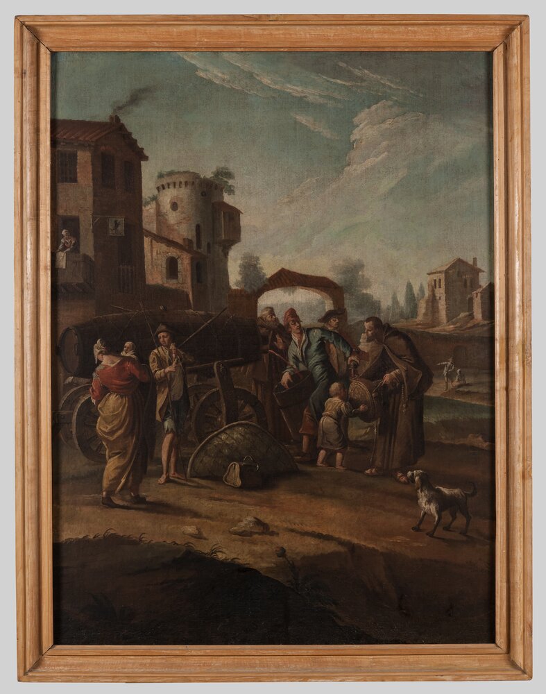 25mc40-TE-2014_Torino, Galleria Sabauda, G. M. Graneri, La questua del vino, inv. 779