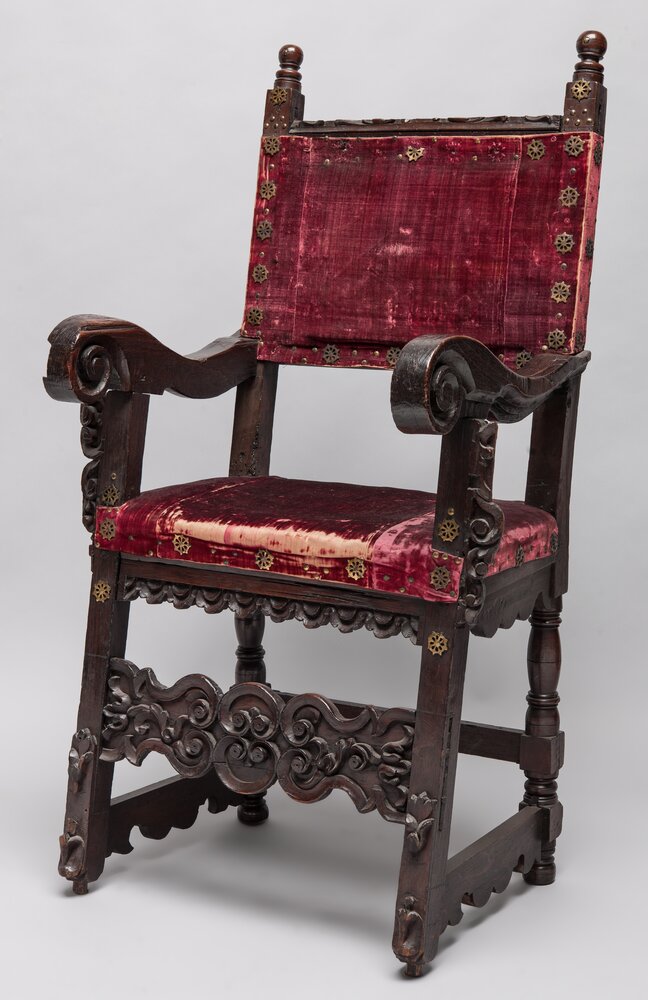 25mc48-50-AL-2014_Turin, Galleria Sabauda, 3 Armchairs, inv. 81, 82, 83