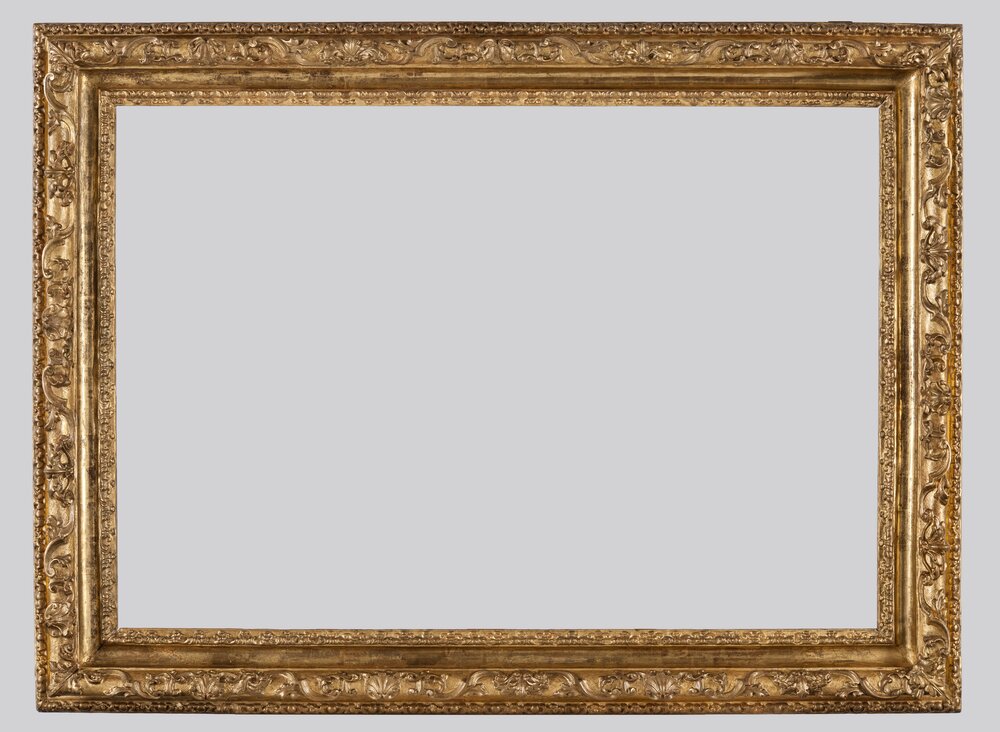 Torino, Galleria Sabauda, G. G. Savoldo, Adorazione dei pastori, inv. 457, cornice - dopo il restauro