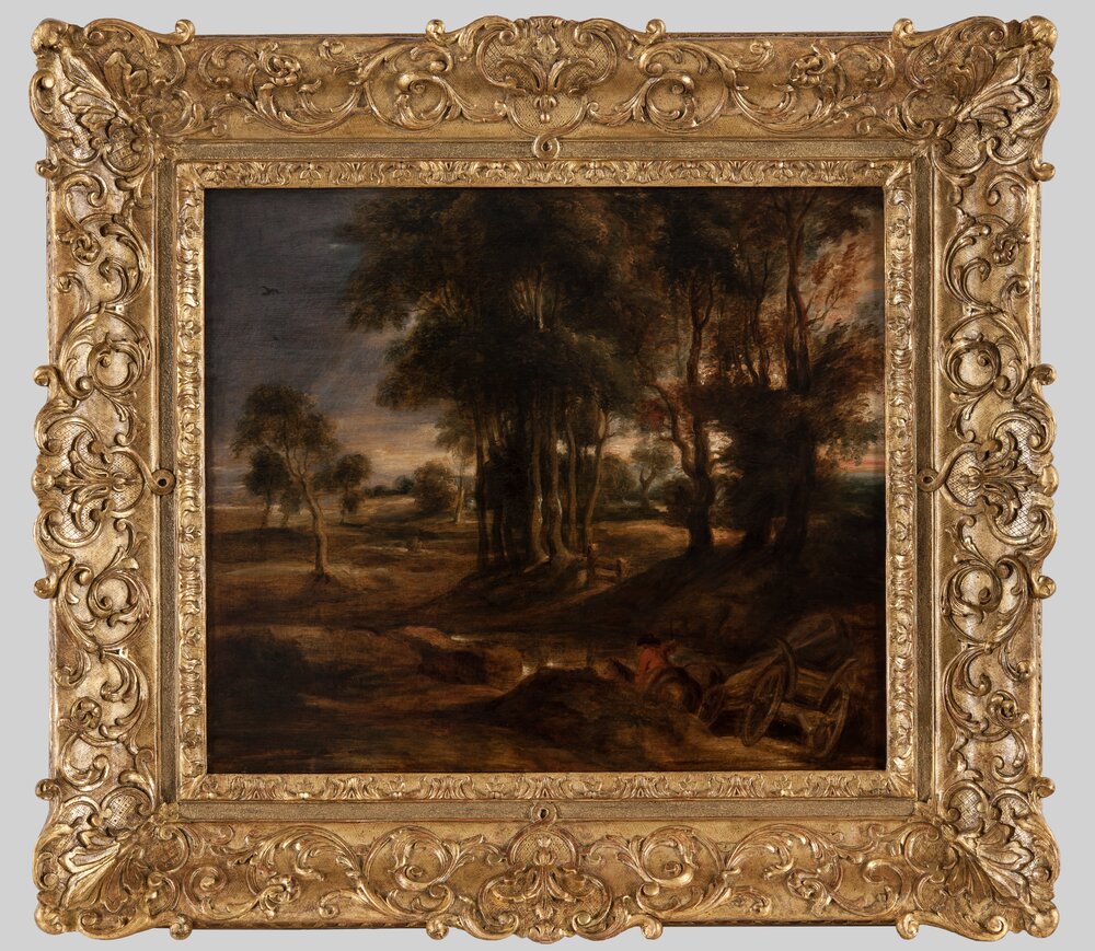 Turin, Galleria Sabauda, P. P. Rubens, The ford, inv. 527 - after restoration