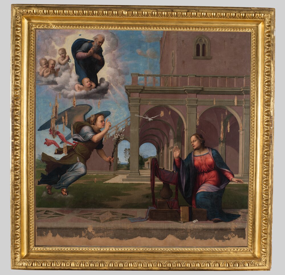 25mc19-TA-2014_Torino, Galleria Sabauda, F. Di Cristofano (Franciabigio), Annunciazione, inv. 200