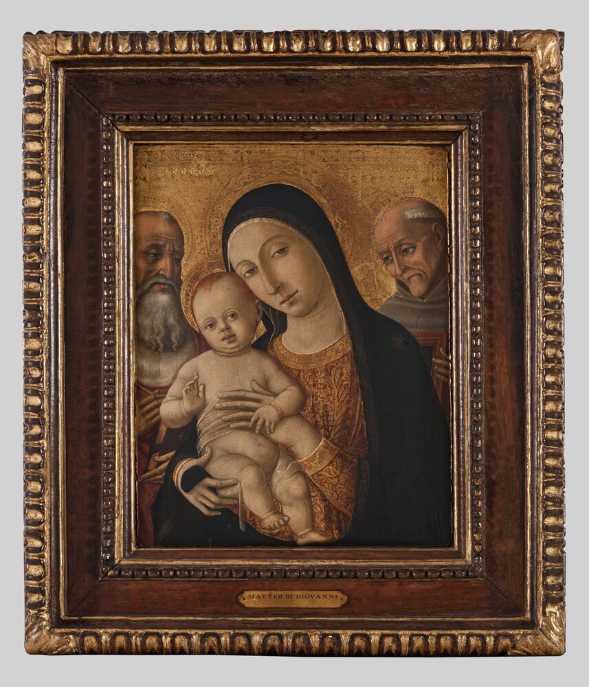 25mc01-TA-2014_Torino, Galleria Sabauda, M. Di Giovanni, Madonna col Bambino, San Gerolamo e San Bernardino, inv. 18