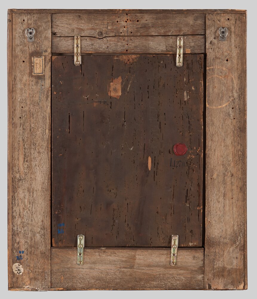 Torino, Galleria Sabauda, M. Di Giovanni, Madonna col Bambino, San Gerolamo e San Bernardino, inv. 18 - dopo il restauro