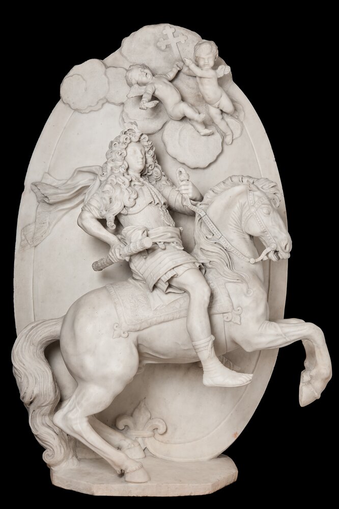 High relief with Portrait of Vittorio Amedeo II inv. 742 - after restoration