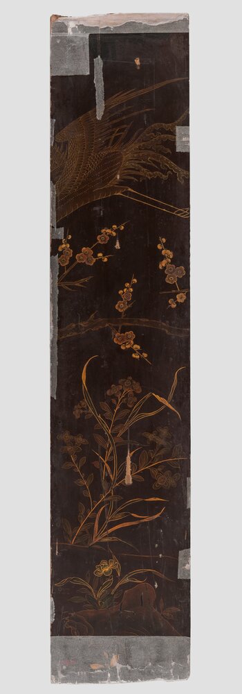 Venaria, Reggia, Panel 5 - before restoration