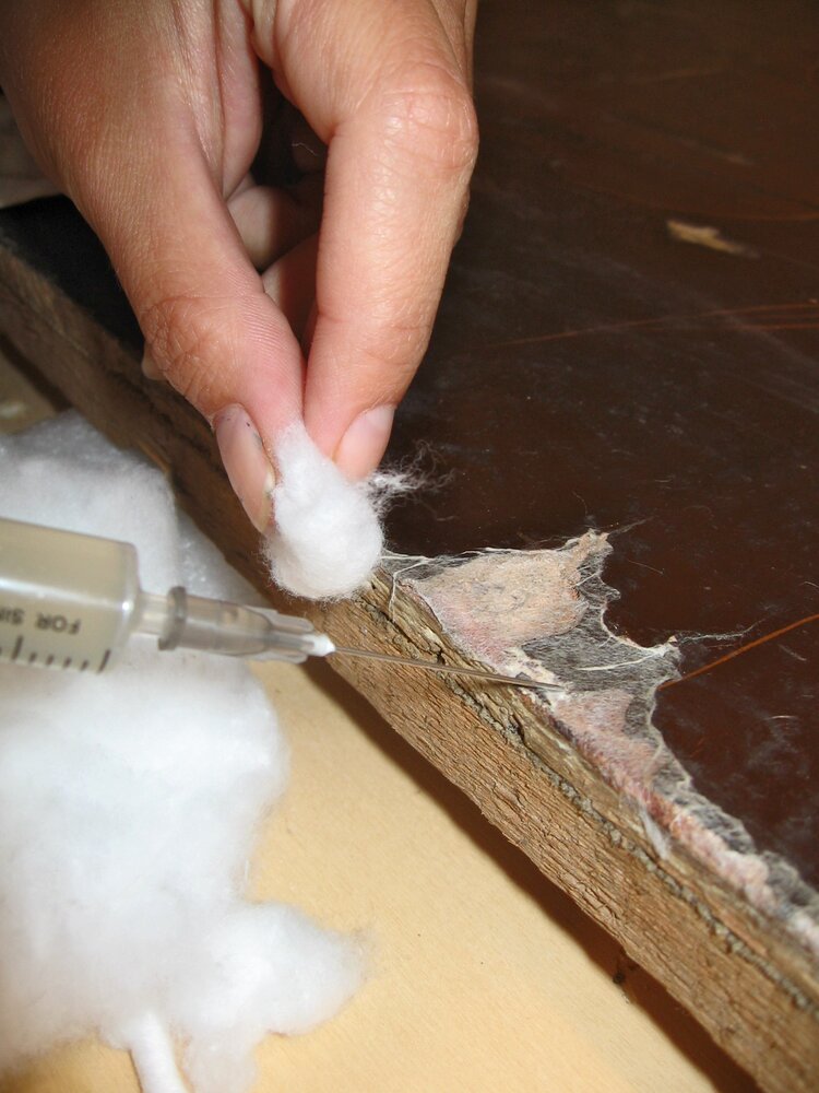 Venaria, Reggia, Panel 5 - during the restoration