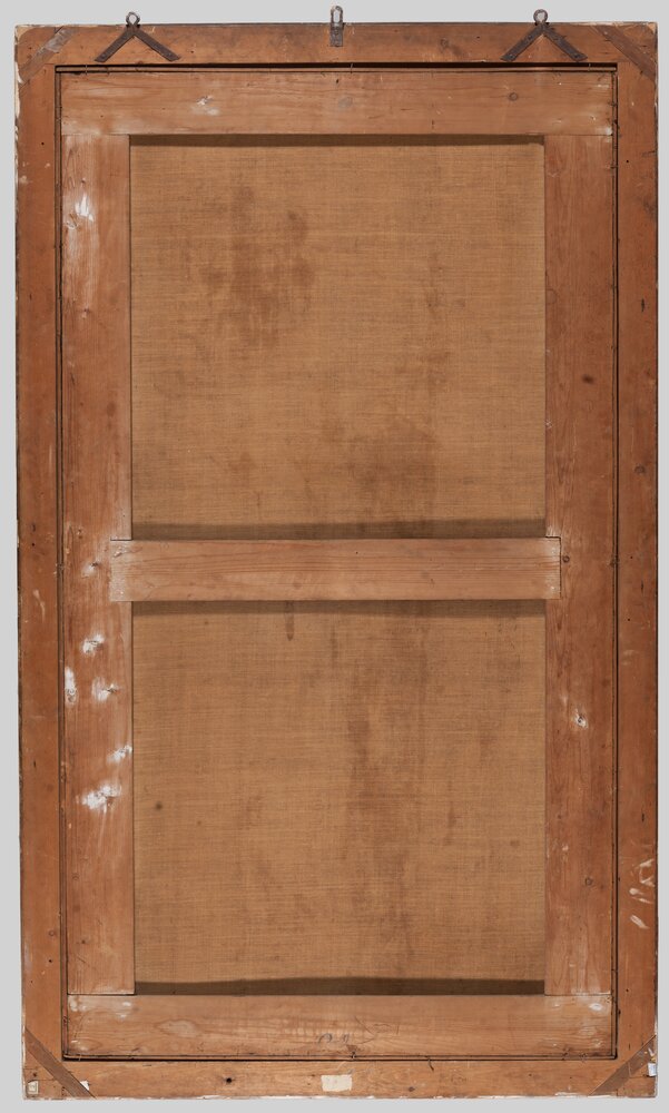 Verbania, Villa San Remigio, P. Caliari (Veronese), Allegory of Astronomy, inv. 40297, verse - before restoration