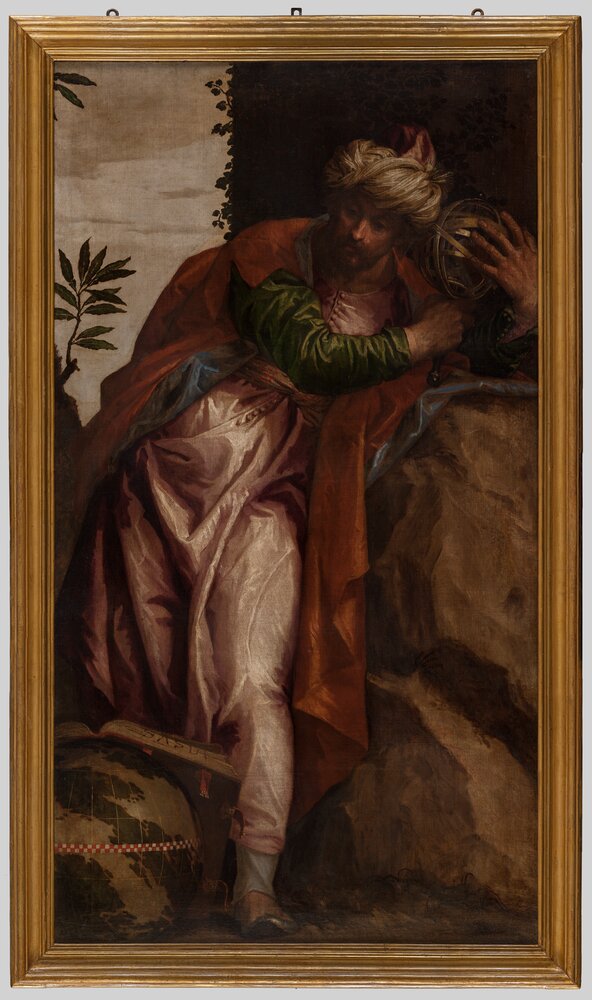 Verbania, Villa San Remigio, P. Caliari (Veronese), Allegory of Astronomy, inv. 40297 - after restoration