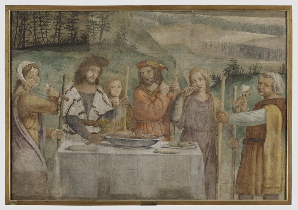 55mc02-DM-2014_Milano, Pinacoteca di Brera, B. Luini, Celebrazione delle Pasqua, inv. 5521