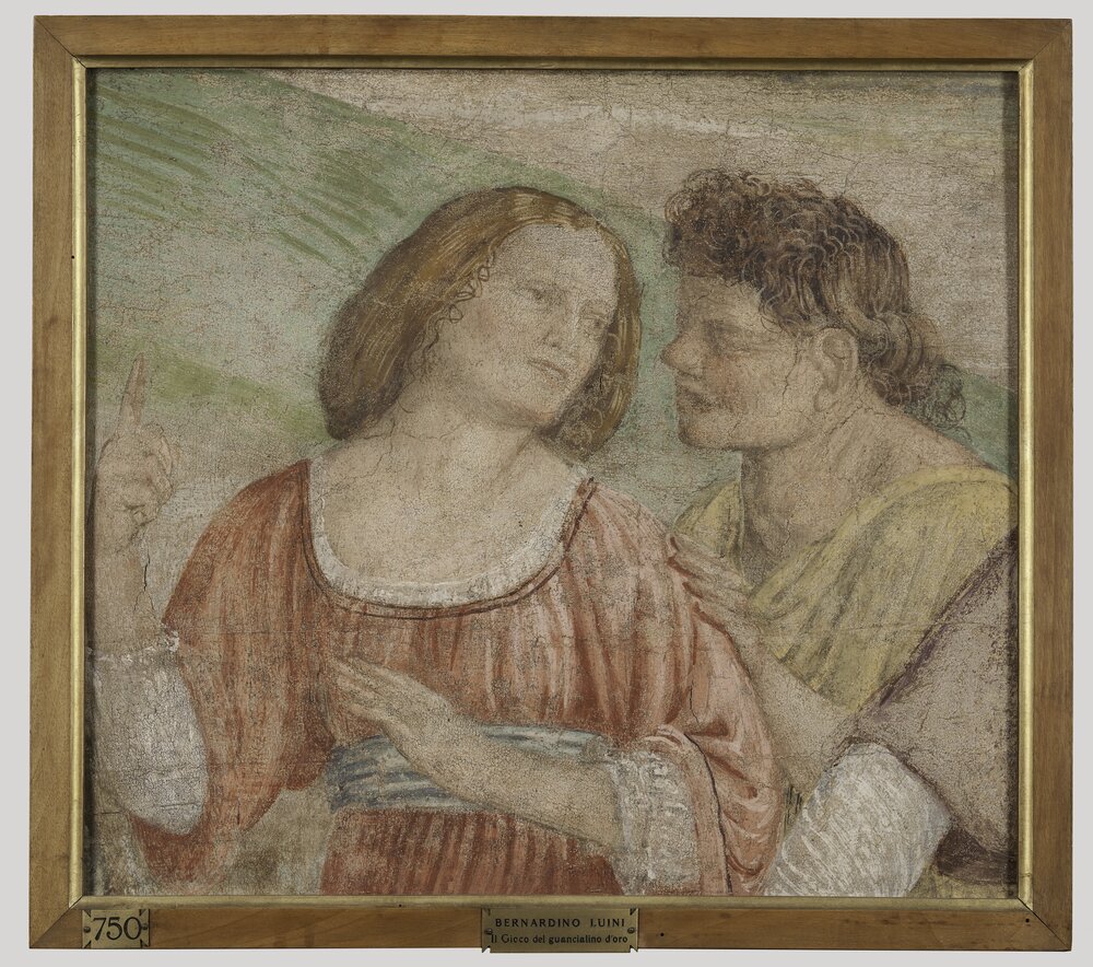 55mc14-DM-2014_Milano, Pinacoteca di Brera, B. Luini, Coppia di giovani, inv. 5530