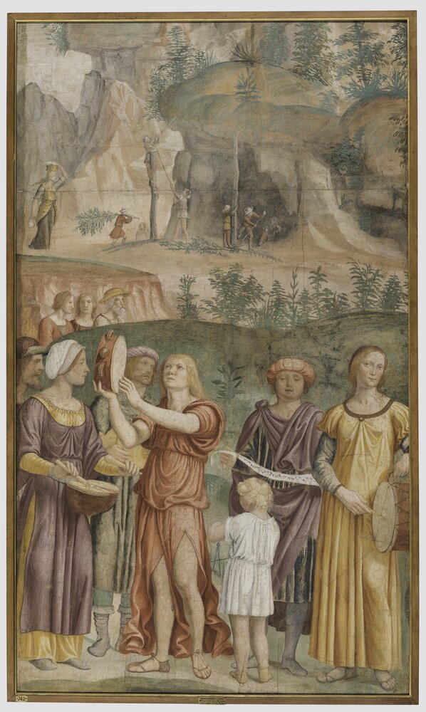 55mc09-DM-2014_Milano, Pinacoteca di Brera, B. Luini, Il canto di trionfo degli ebrei, inv. 5525