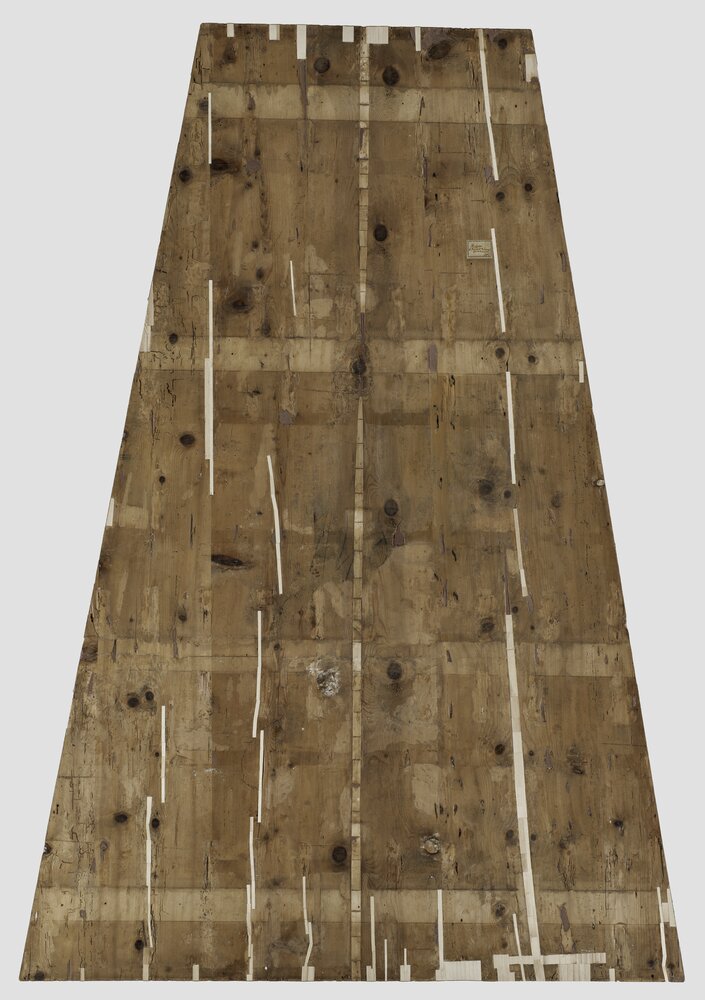 Milano, Pinacoteca di Brera, B. Luini, Venere nella fucina di Vulcano, inv. 5520, cat. 135a - durante il restauro