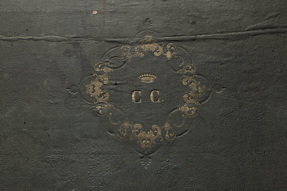 Santena, Castello Cavour, Scrivania, inv. II/264 - prima del restauro