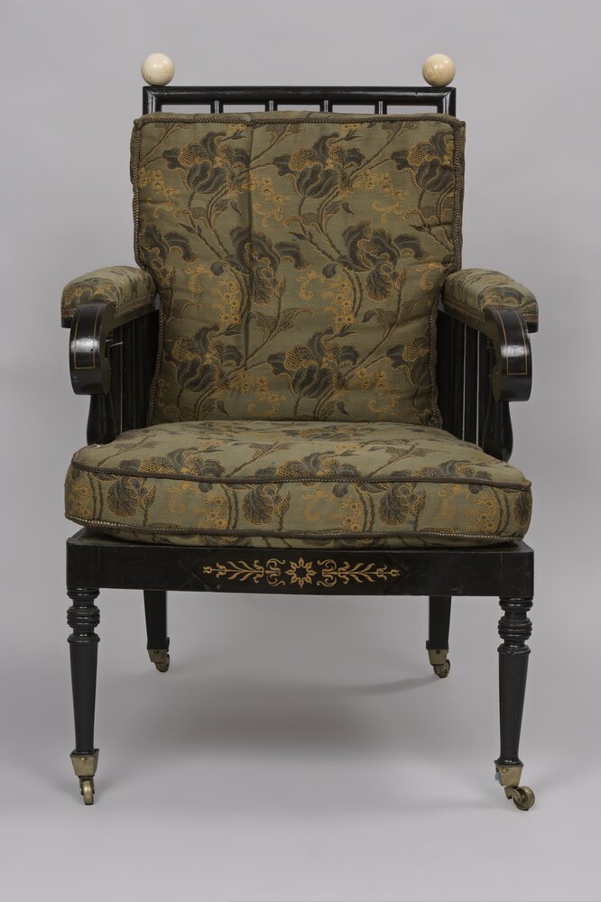 Santena, Castello Cavour, Poltrona, inv. II/266 - dopo il restauro