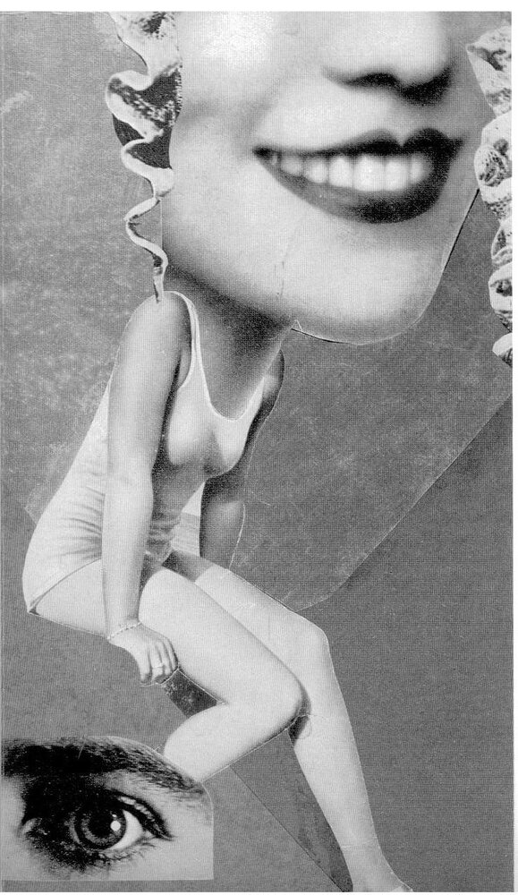 1985, 2 dicembre – 2 gennaio 
HANNAH HOCH / Collage, disegni, fotografie, olii.
Immagine tratta dall'archivio privato di Liliana Dematteis.