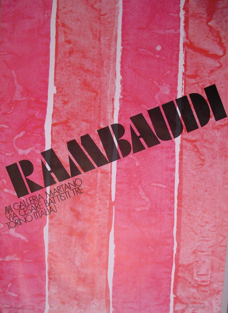 Piero Rambaudi. Maggio - Giugno 1975