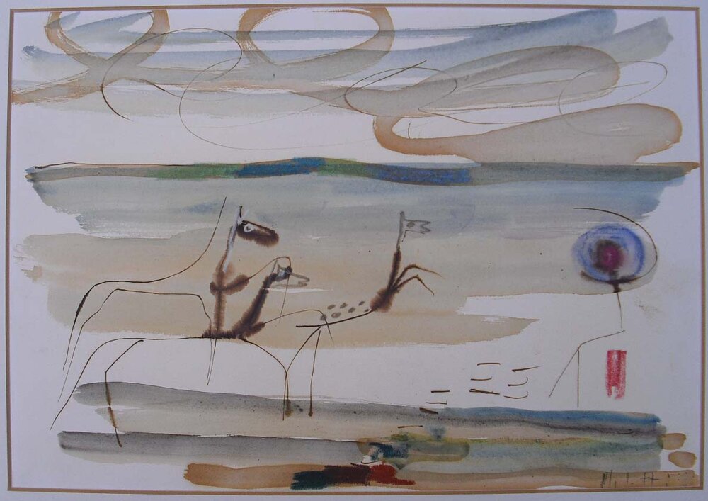 1982, 4 maggio – 4 giugno
FAUSTO MELOTTI
Immagine tratta dall'archivio privato di Liliana Dematteis.