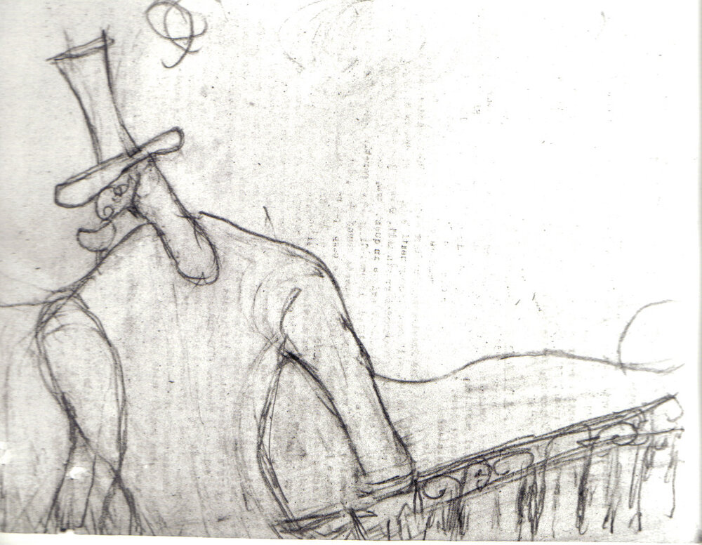 1987, ottobre - novembre
OSVALDO LICINI
Immagine tratta dall'archivio privato di Liliana Dematteis