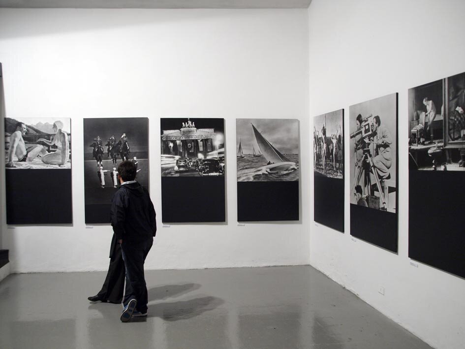 2008, 7 November – 23 DecemberFABIO MAURI /‘L’insolubile’Detail of the exhibition context.Image taken from Liliana Dematteis’ private archive.