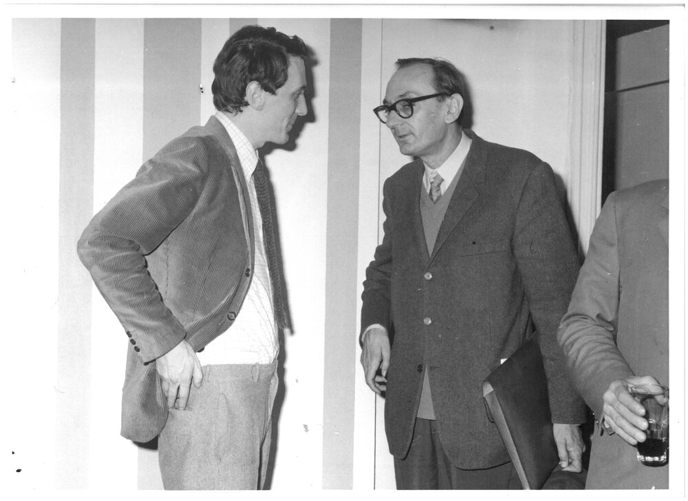 Giorgio Griffa. Aprile, 1968