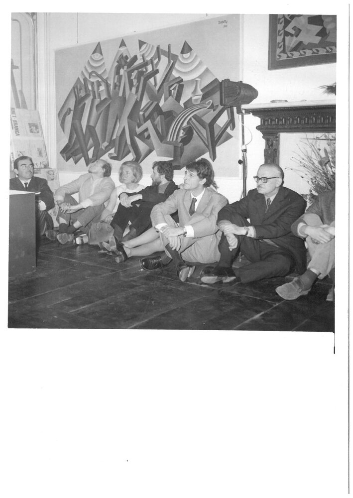 1969, marzo - aprile
Mostra di FORTUNATO DEPERO alla Galleria Martano.
Evento in Galleria Martano con particolare dell'allestimento.