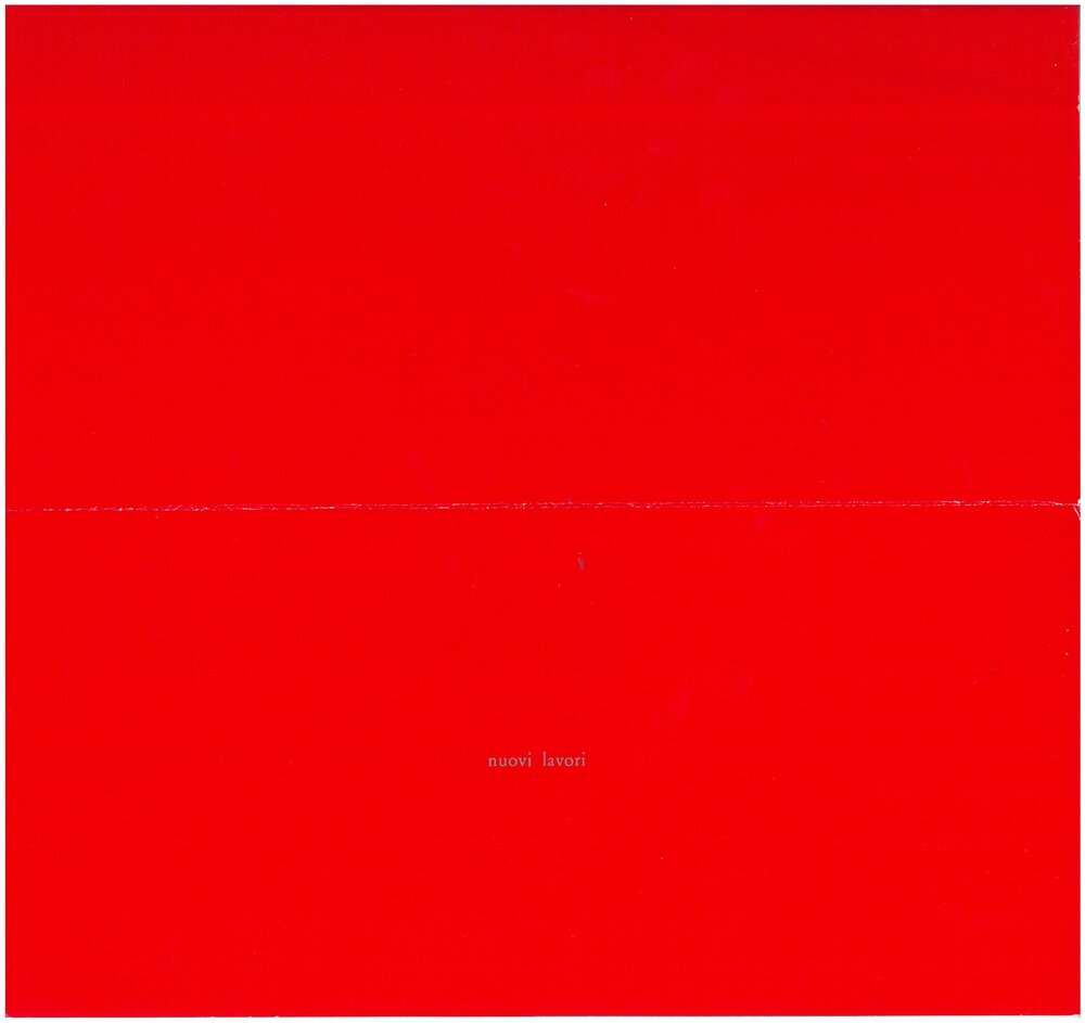 Nuovi lavori. Dicembre 1987