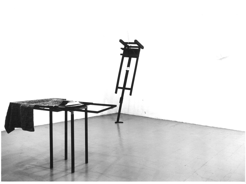 1995, 25 MAY – 15 JULYCROSSOVERWork by Viviana Vitelli, Nicola Pellagrini and Luca Scarabelli.Print b/nDimensions cm: 18x24