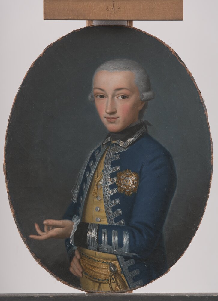 Venaria Reale, Reggia, Vittorio Emanuele, duca d'Aosta poi Re di Sardegna (proprietà Museo Civico d'Arte Antica di Torino - Palazzo Madama) - dopo il restauro