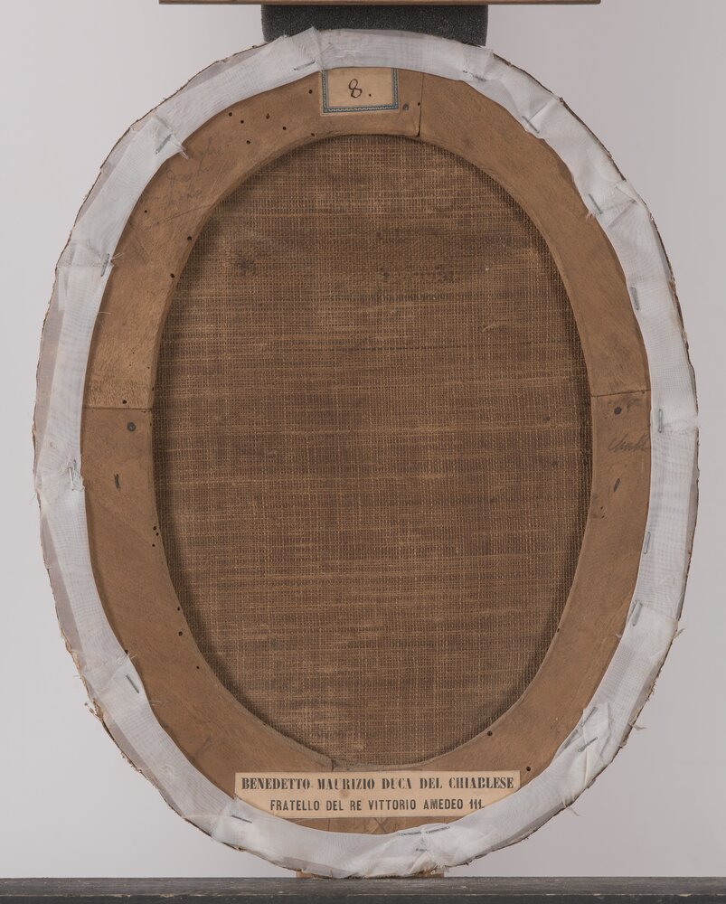 Venaria, Reale, Benedetto Maurizio, duca del Chiablese, verso - prima del restauro