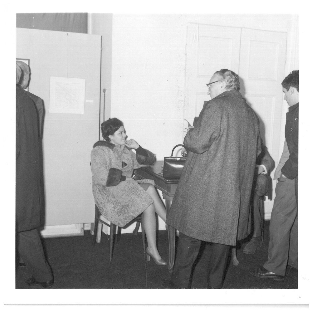 1968, gennaio
GINO GORZA / Mostra antologica
Inaugurazione della mostra alla Galleria Martano.