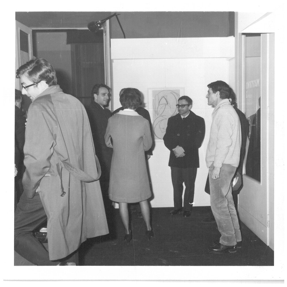 1968, gennaio
GINO GORZA / Mostra antologica
Inaugurazione della mostra alla Galleria Martano.