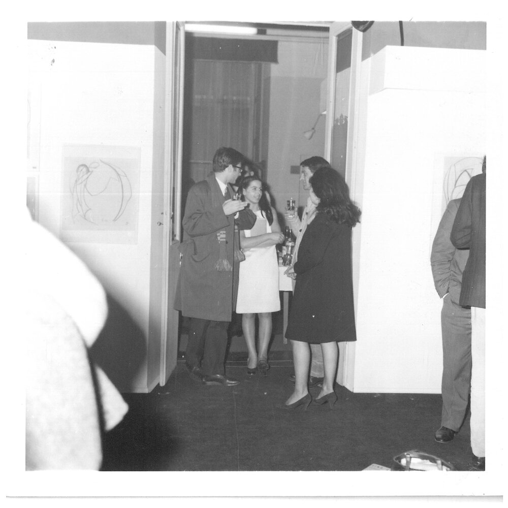 1968, gennaio
GINO GORZA / Mostra antologica
Inaugurazione della mostra alla Galleria Martano.