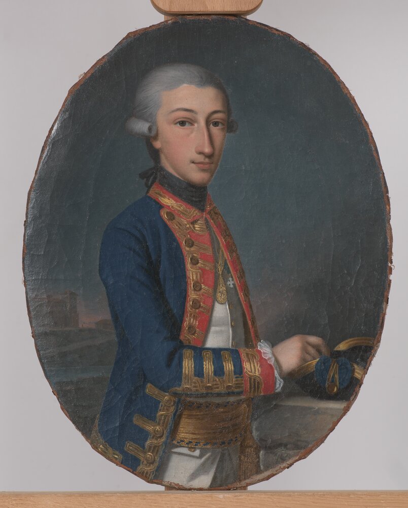 Venaria, Reale, Giuseppe Placido Benedetto conte di Moriana (proprietà Museo Civico d'Arte Antica di Torino - Palazzo Madama) - dopo il restauro