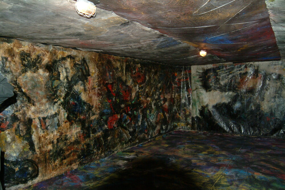 1990, 14 maggio
PINOT GALLIZIO / La caverna dell’antimateria, 1958/59
Installazione. Immagine tratta dall'archivio privato di Liliana Dematteis.