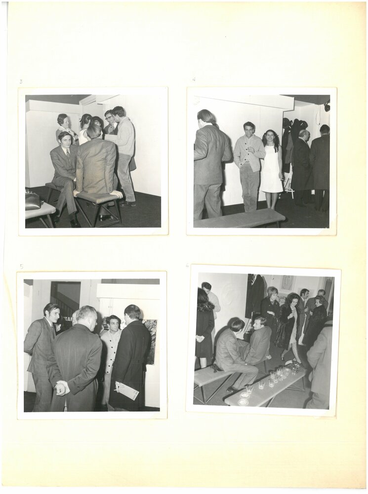 1968, gennaio
GINO GORZA / Mostra antologica
Dossier fotografico. Inaugurazione della mostra alla Galleria Martano.