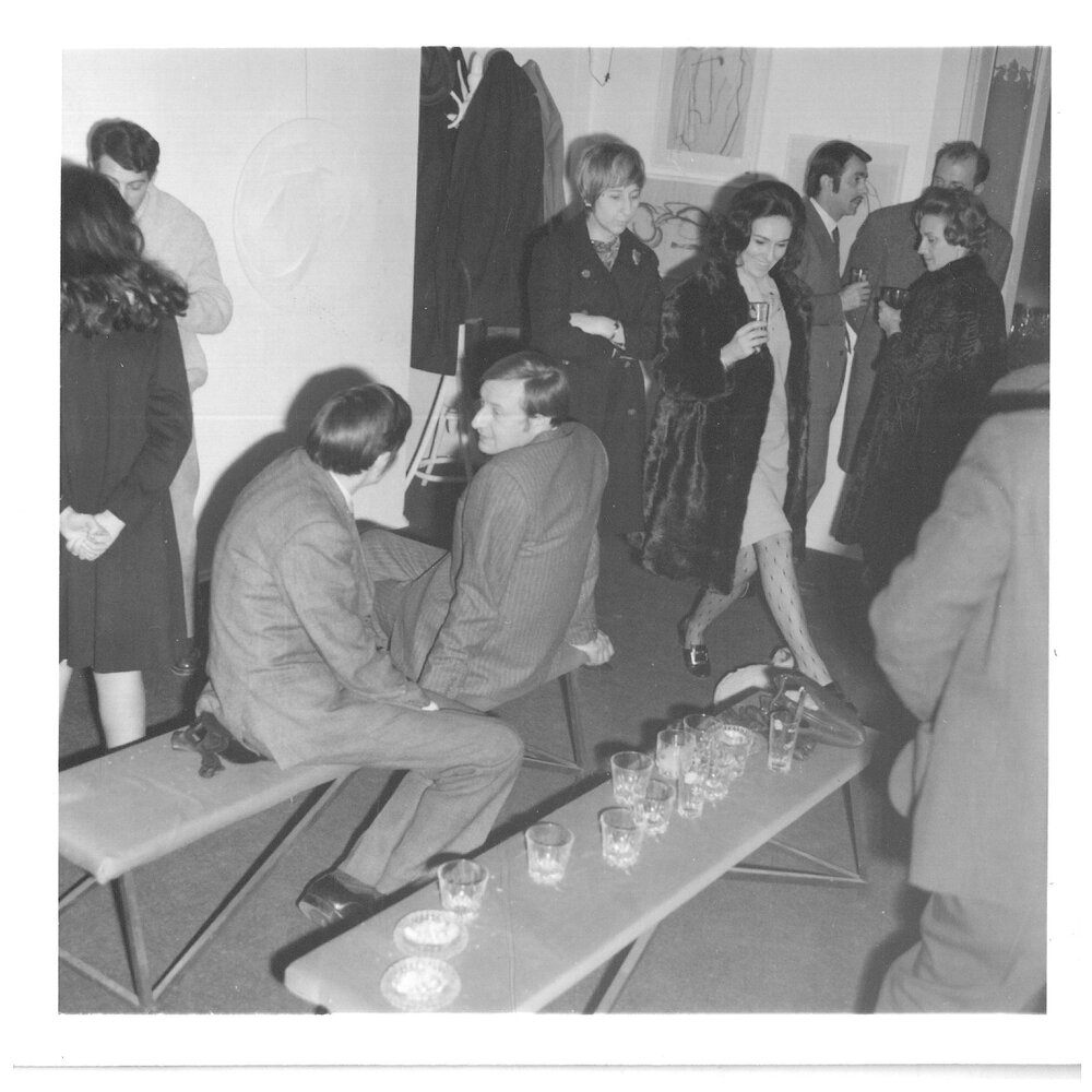 1968, gennaio
GINO GORZA / Mostra antologica
Inaugurazione della mostra alla Galleria Martano.