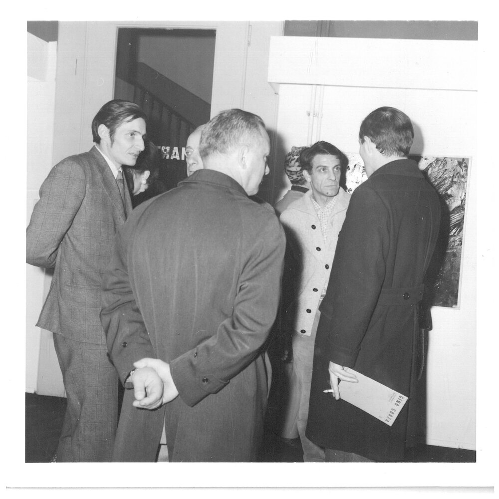1968, gennaio
GINO GORZA / Mostra antologica
Inaugurazione della mostra alla Galleria Martano.