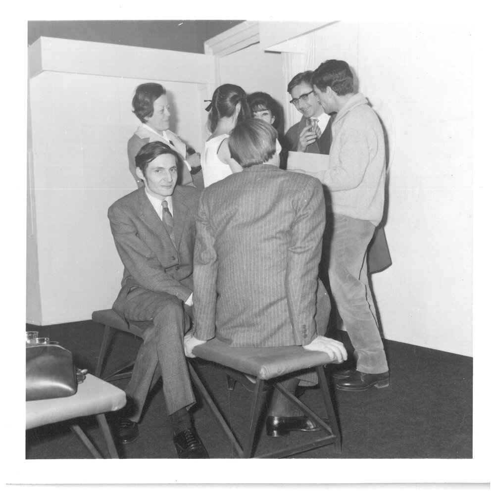 1968, gennaio
GINO GORZA / Mostra antologica
Inaugurazione della mostra alla Galleria Martano.